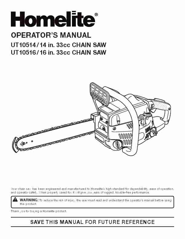 Homelite Chainsaw UT1051616 IN  33CC-page_pdf